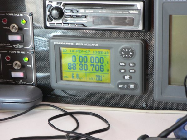 36- Le GPS sur l'equateur 